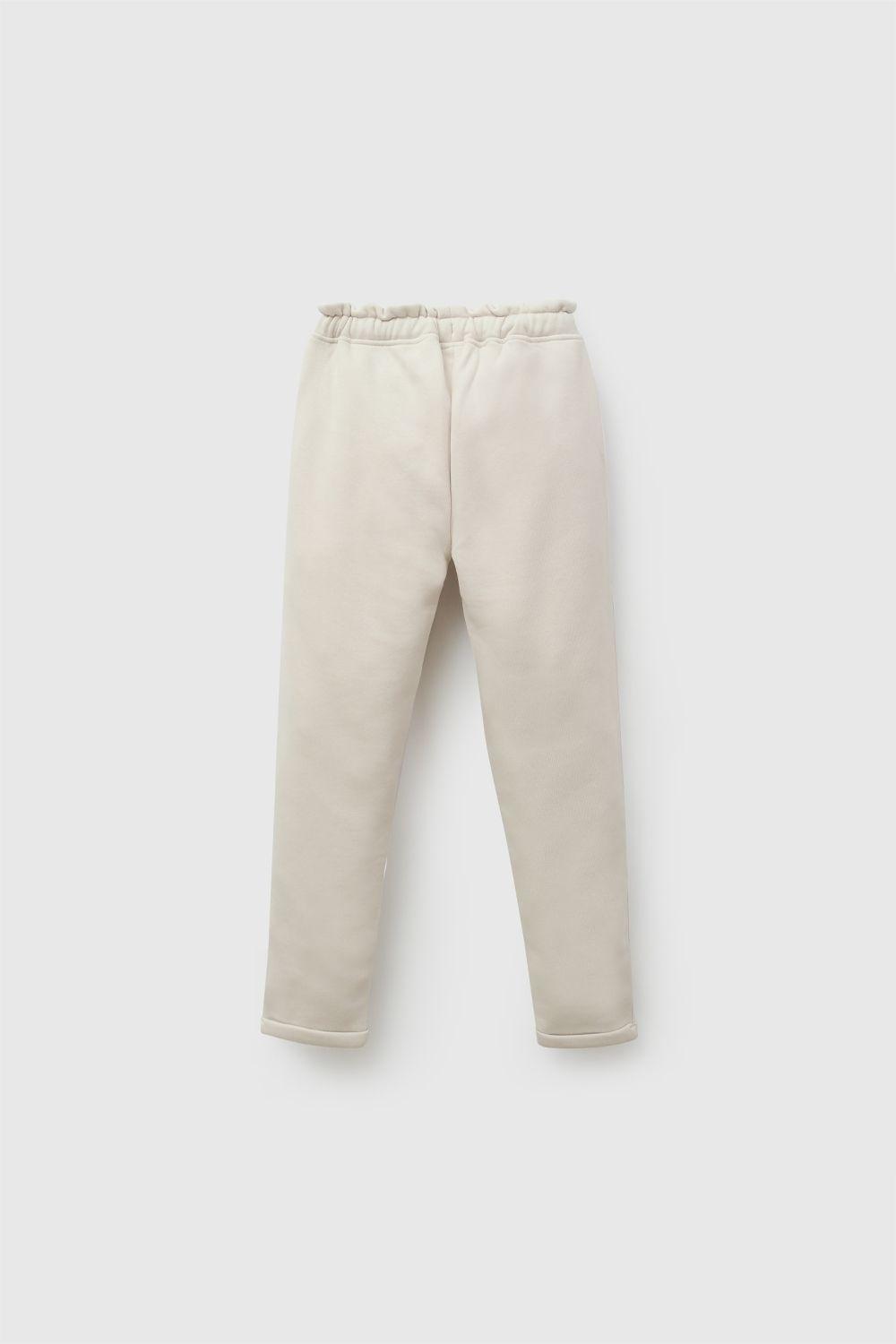 Pantalon Buzo Beige Niña 3-4A a 12-13A Colloky-1