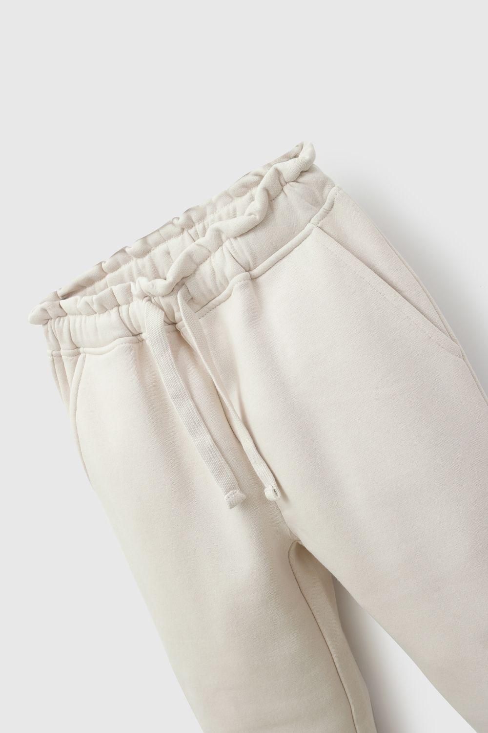 Pantalon Buzo Beige Niña 3-4A a 12-13A Colloky-2