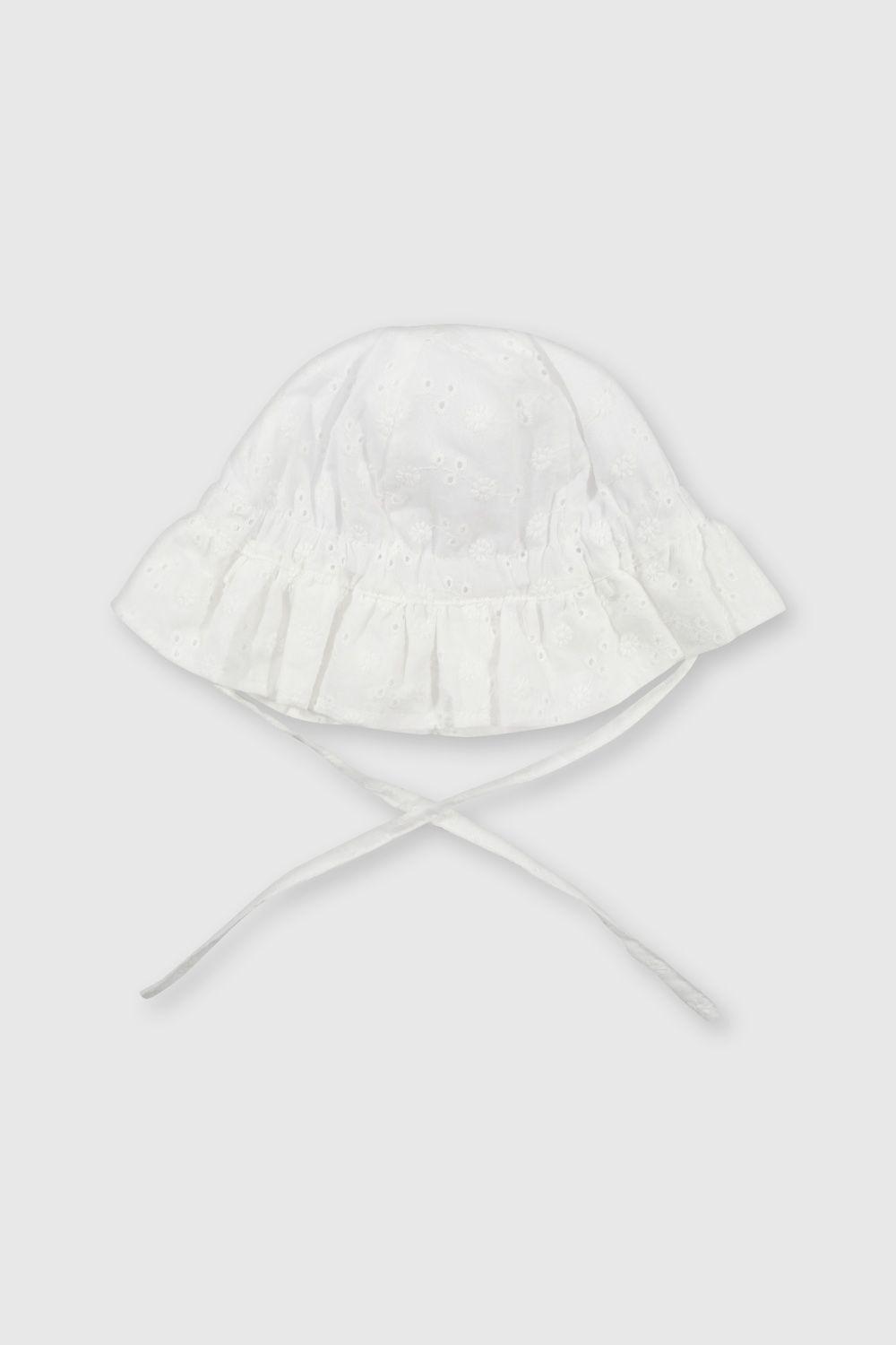Sombrero Colección Niña Blanco SOBY0410V25-2