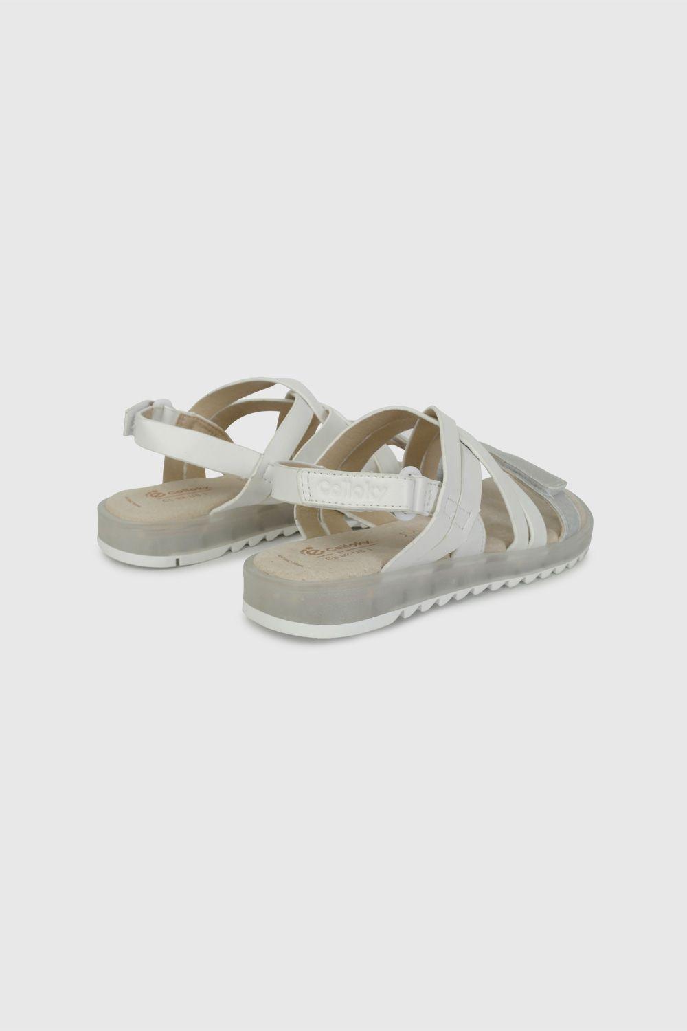 Sandalia Niña Blanco 57806 Colloky-4
