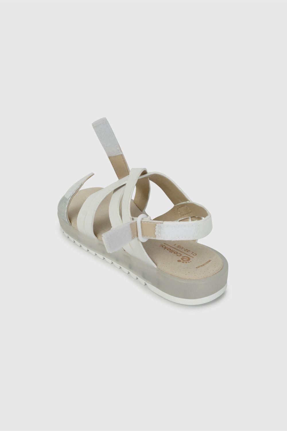 Sandalia Niña Blanco 57806 Colloky-5