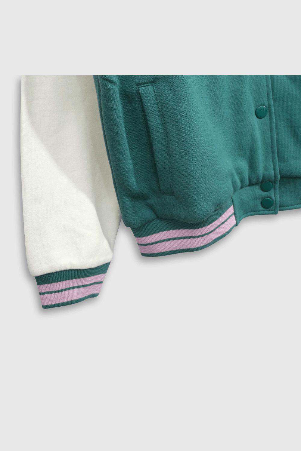 Poleron Verde de Niña-3