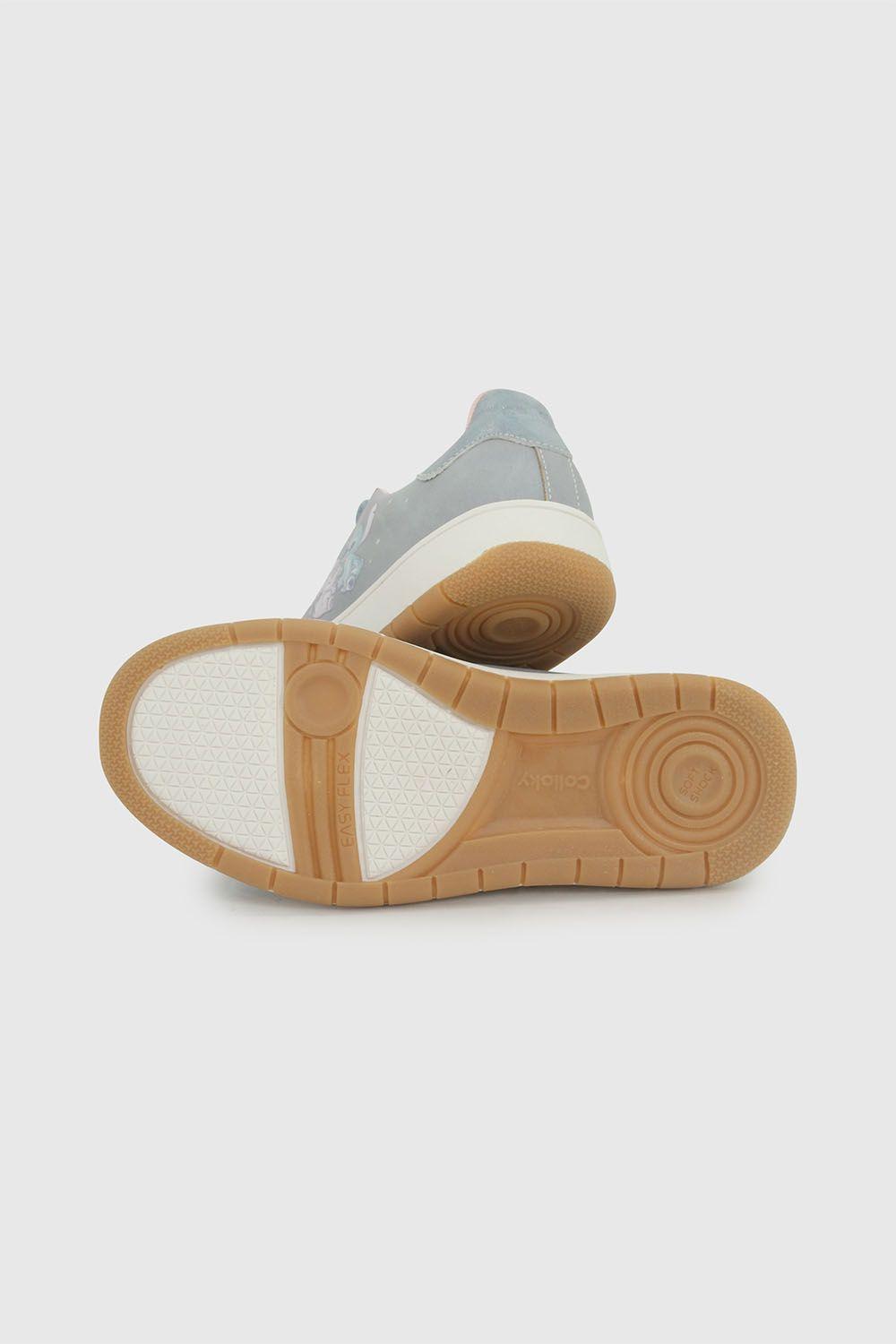 Zapatilla Niña Azul 8276 Colloky-2