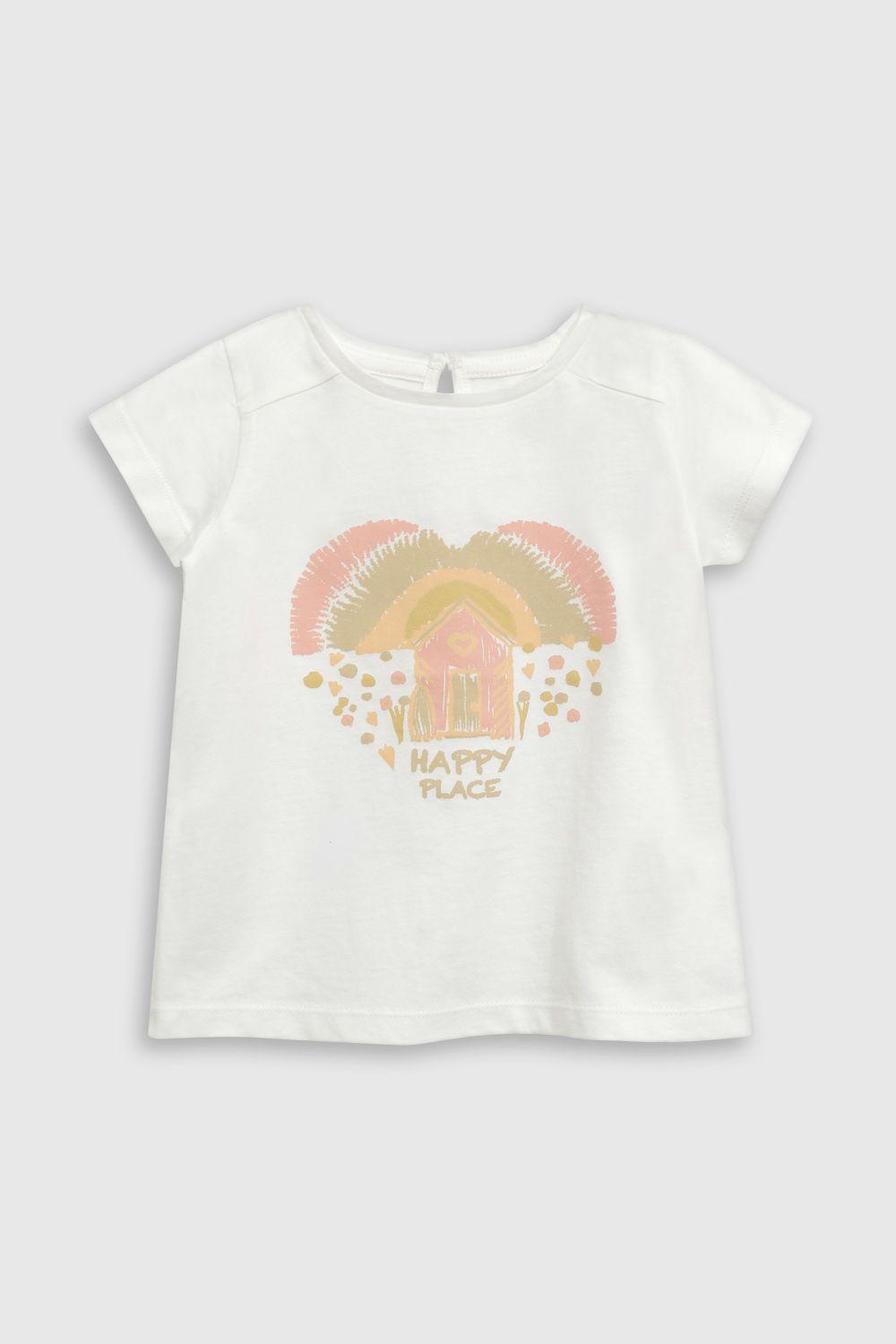 Polera Básica Blanca-0