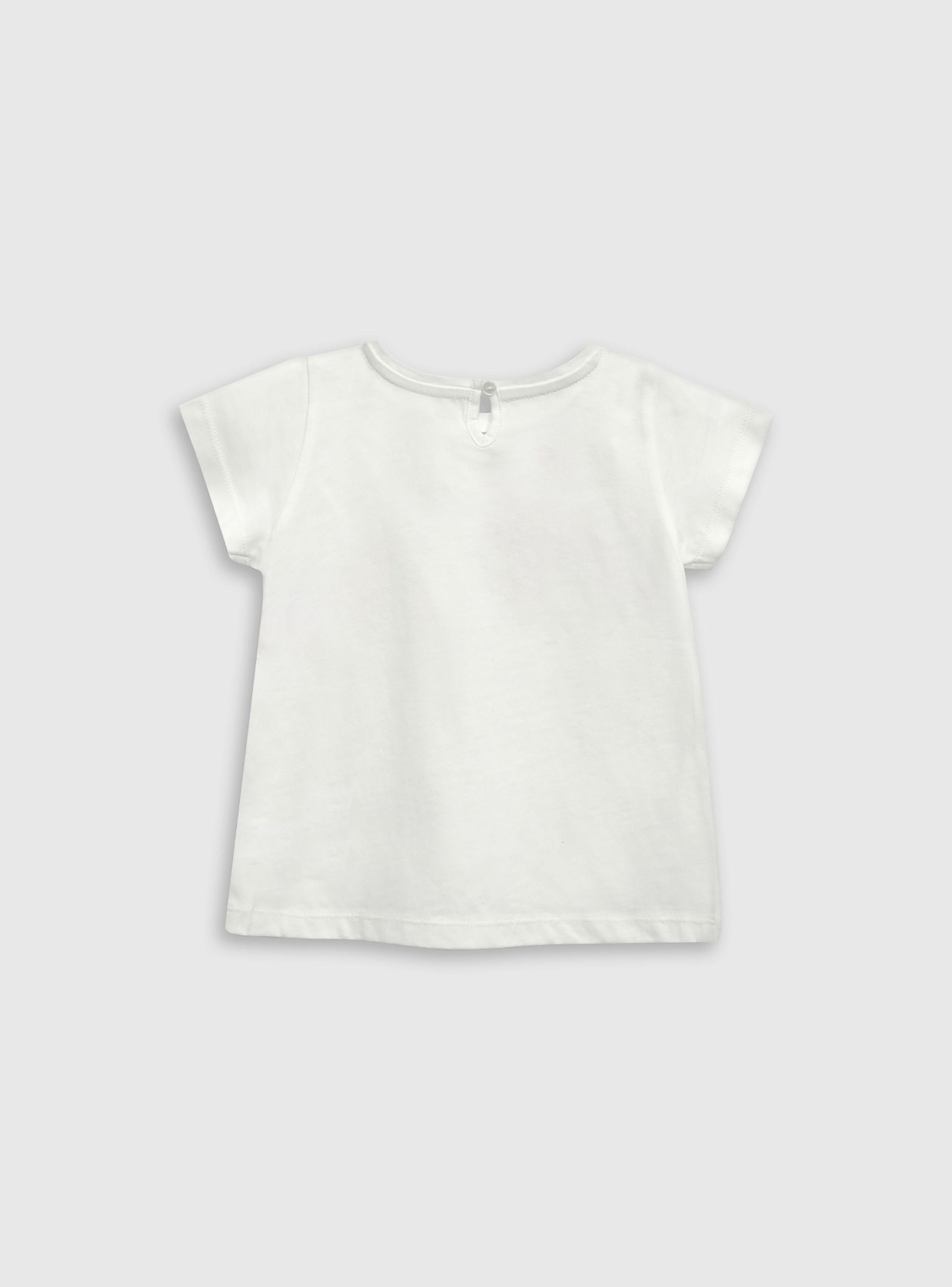 Polera Niña Blanco 54655 Colloky-1