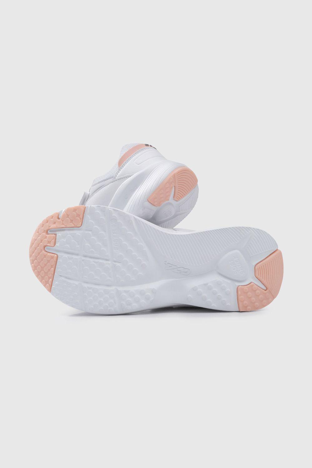 Zapatilla Deportiva Niñas Blanco 54371 Colloky-2