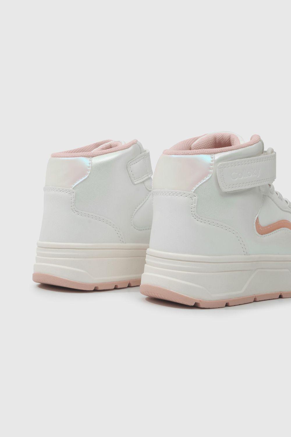 Zapatilla Blanca de Niña-4