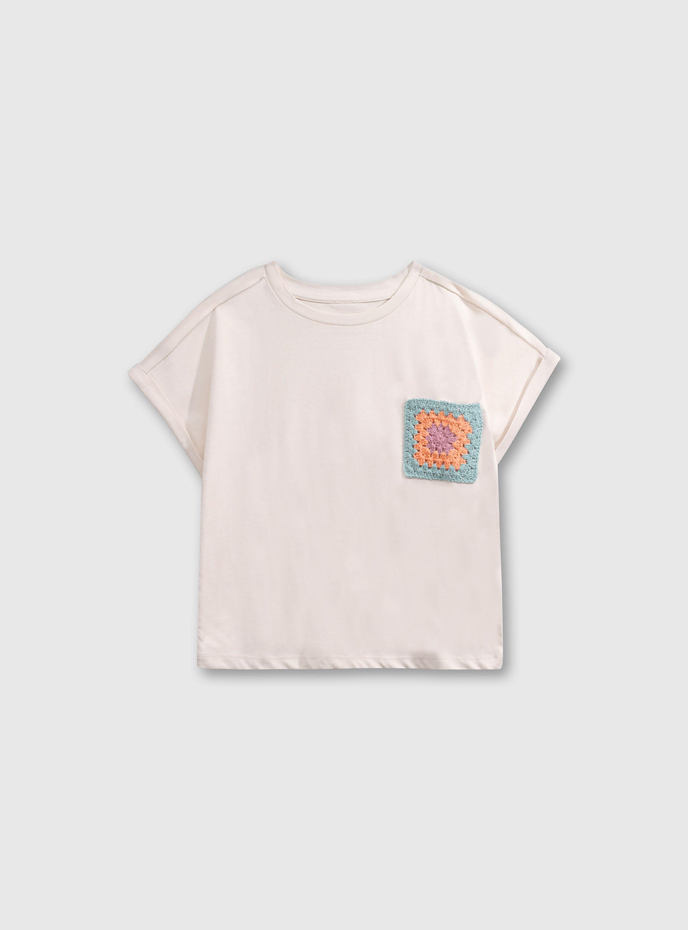Polera Niña Beige 54313 Colloky-0