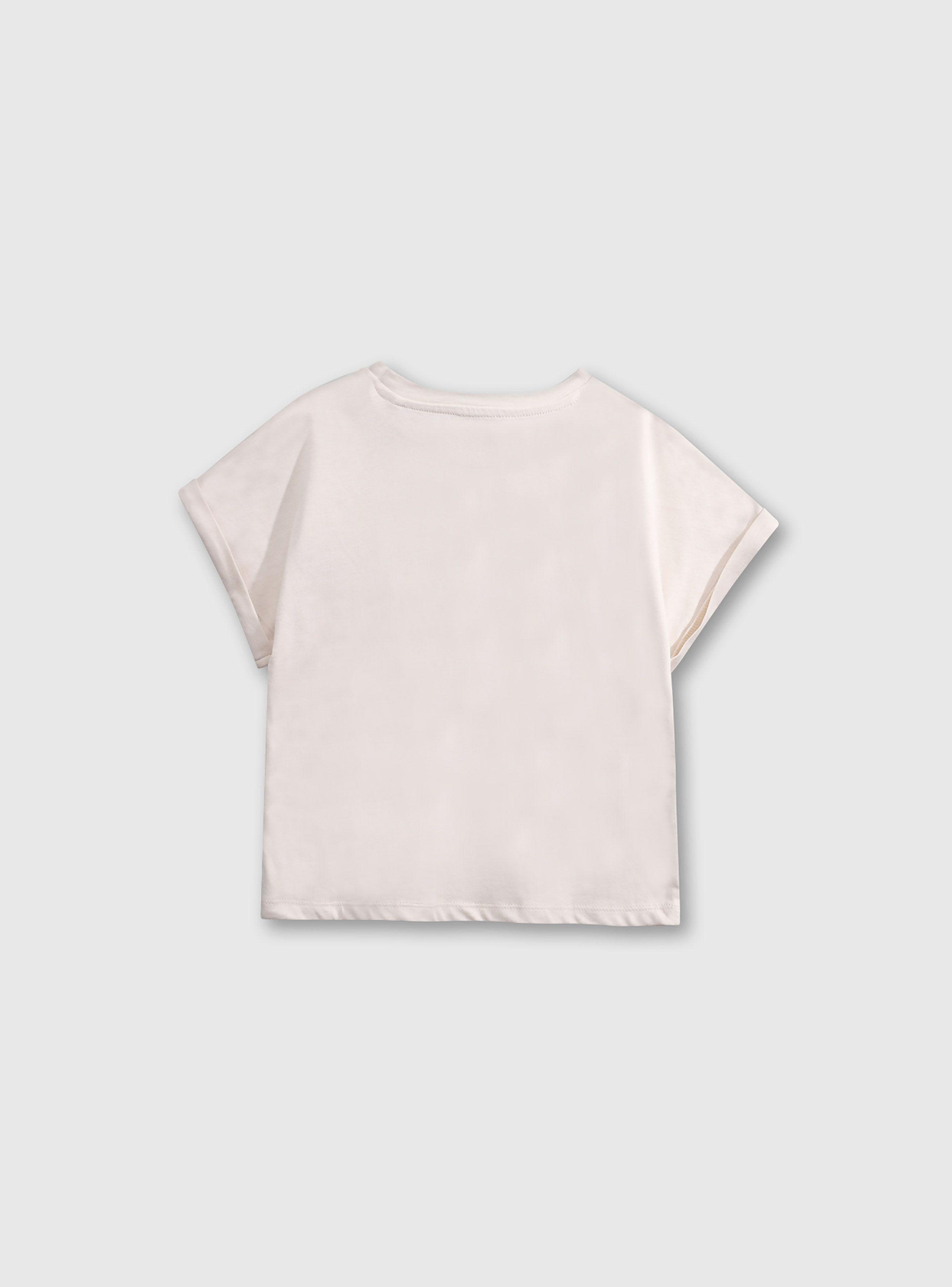 Polera Niña Beige 54313 Colloky-1