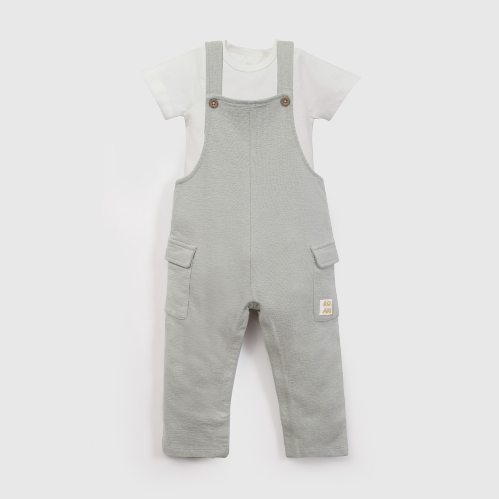 Conjunto Body/Pantalon Niño Verde 57777 Colloky-0