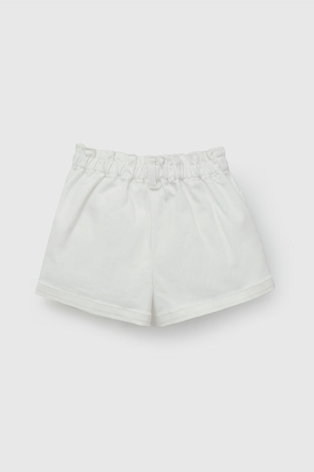 Short Niña Blanco 58033 Colloky-1