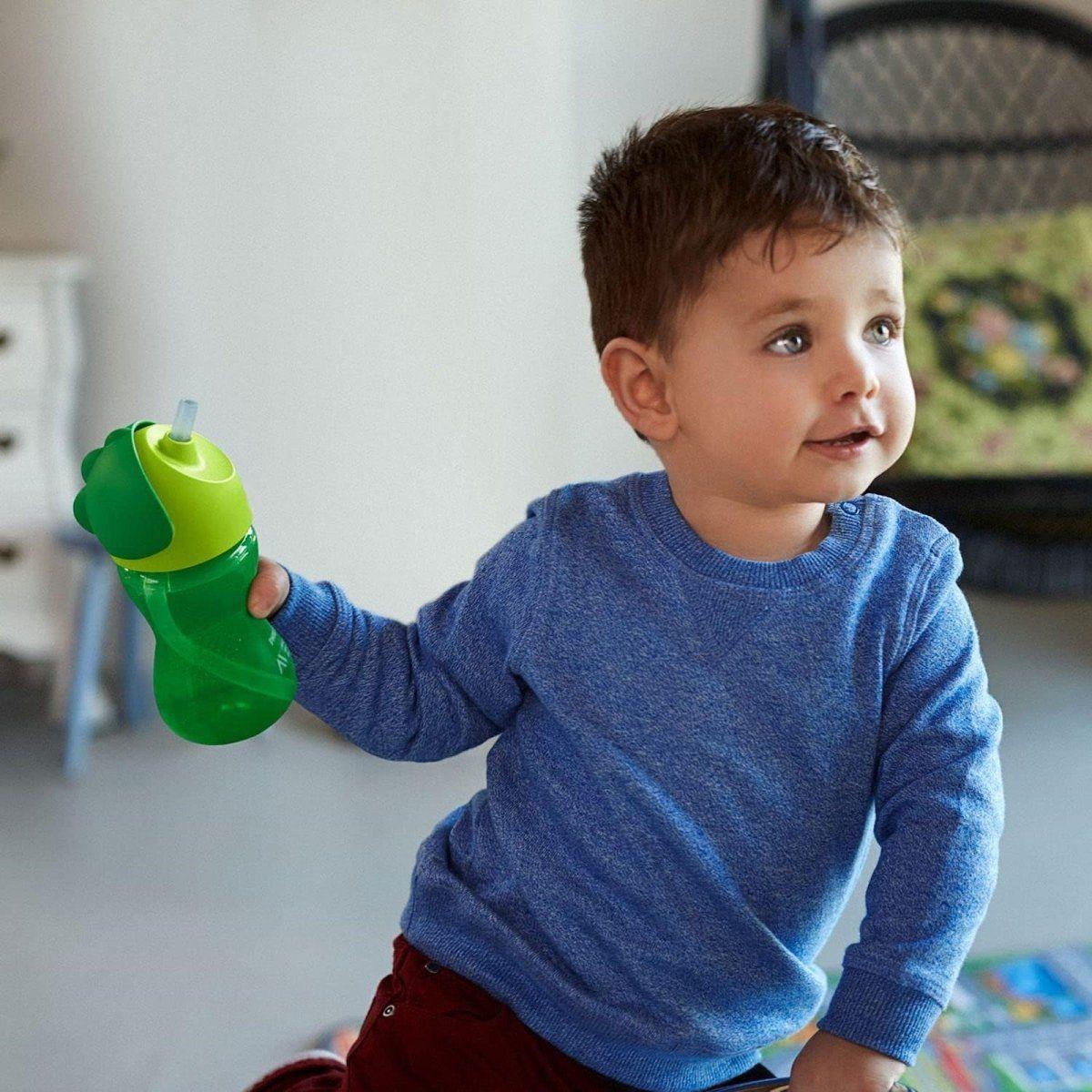 Vaso antiderrame Avent Dino 300ml 12m+-2