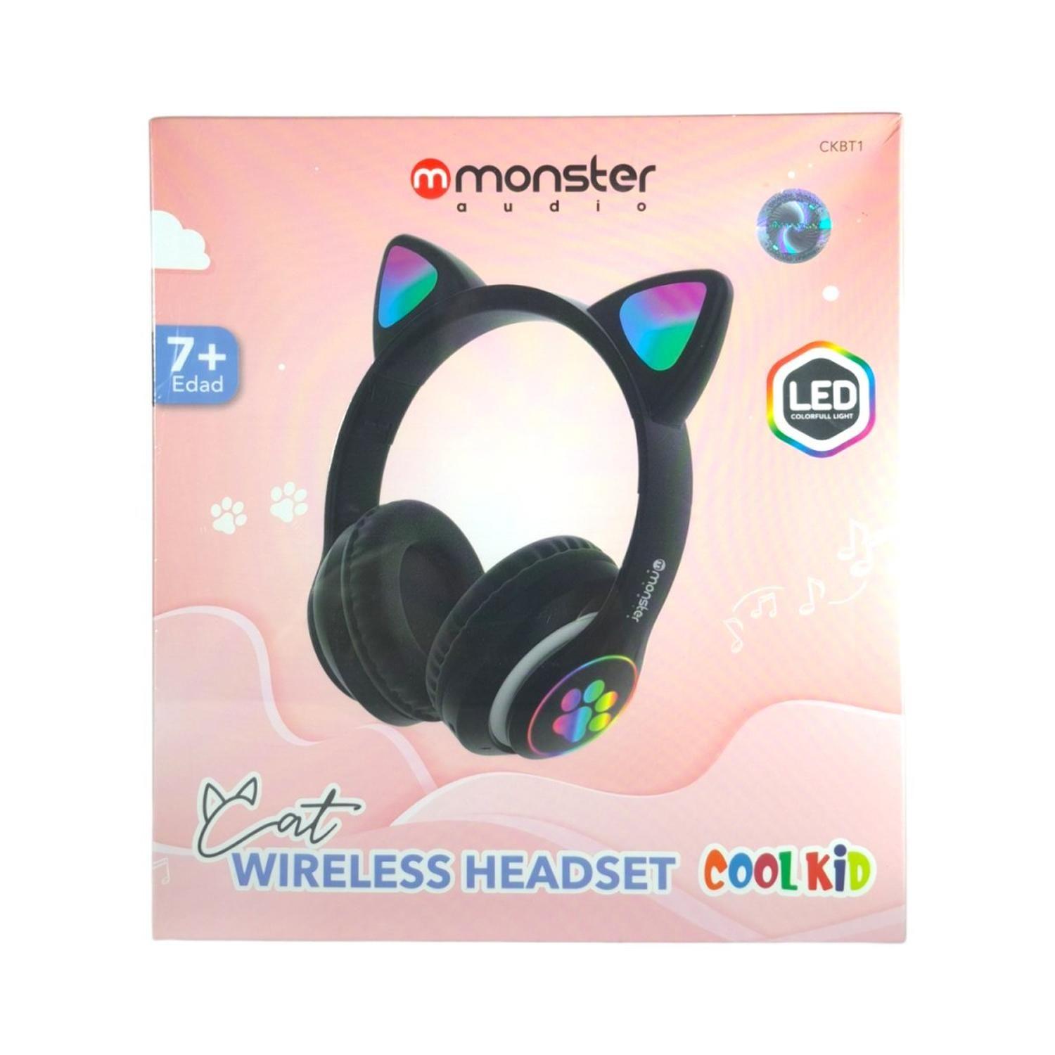 Audífonos Bluetooth Monster Cool Kids Orejas-1