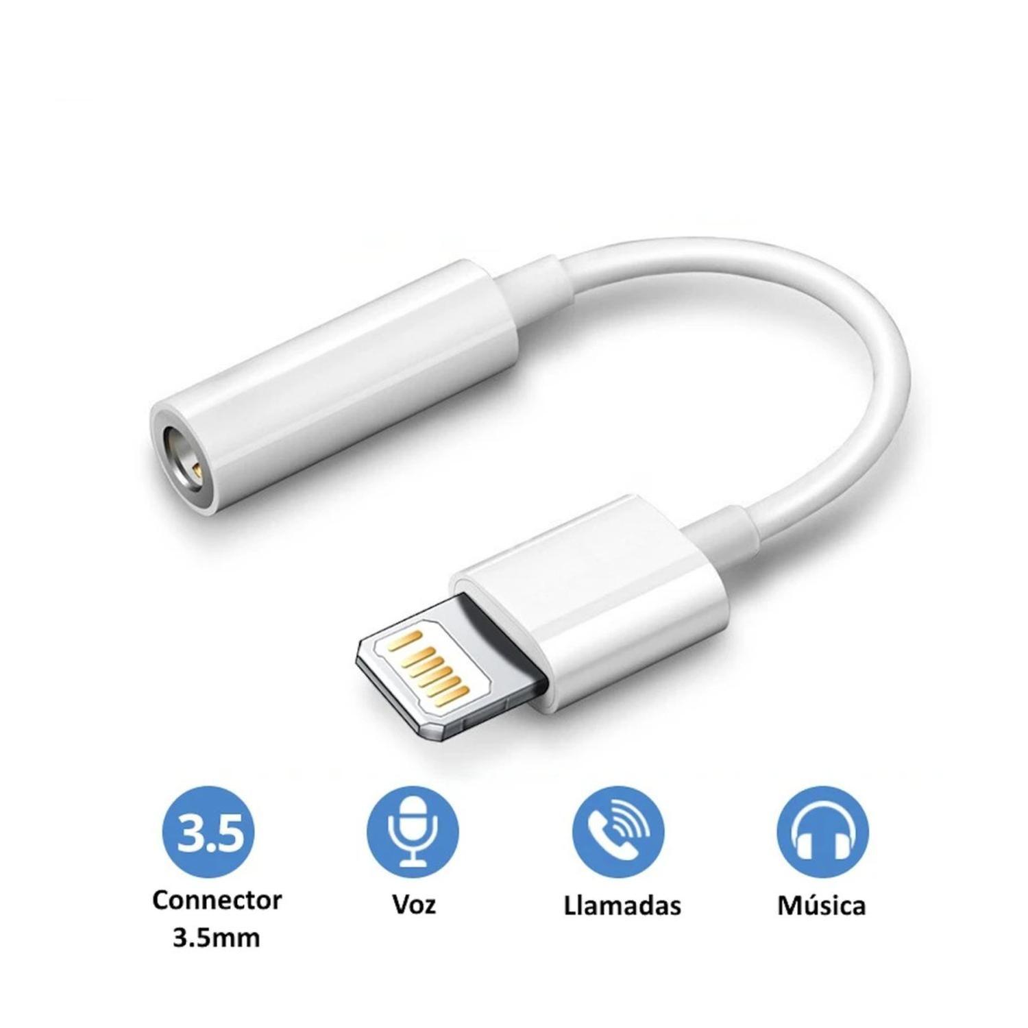 Adaptador iPhone A Jack 3.5mm Audifonos - Comercial Belsan-2