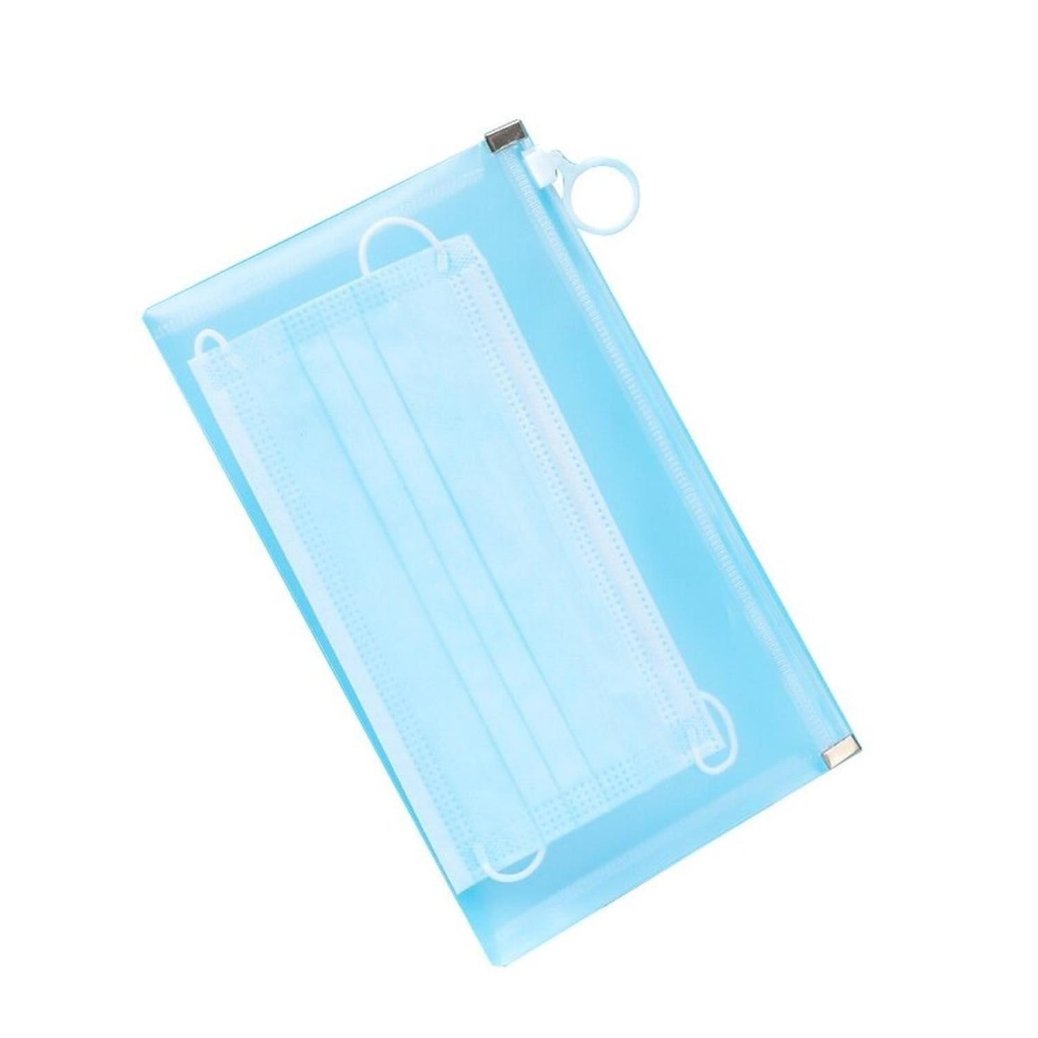 Set 2 Estuche Protector Porta Mascarillas Con Cierre Resellable-0
