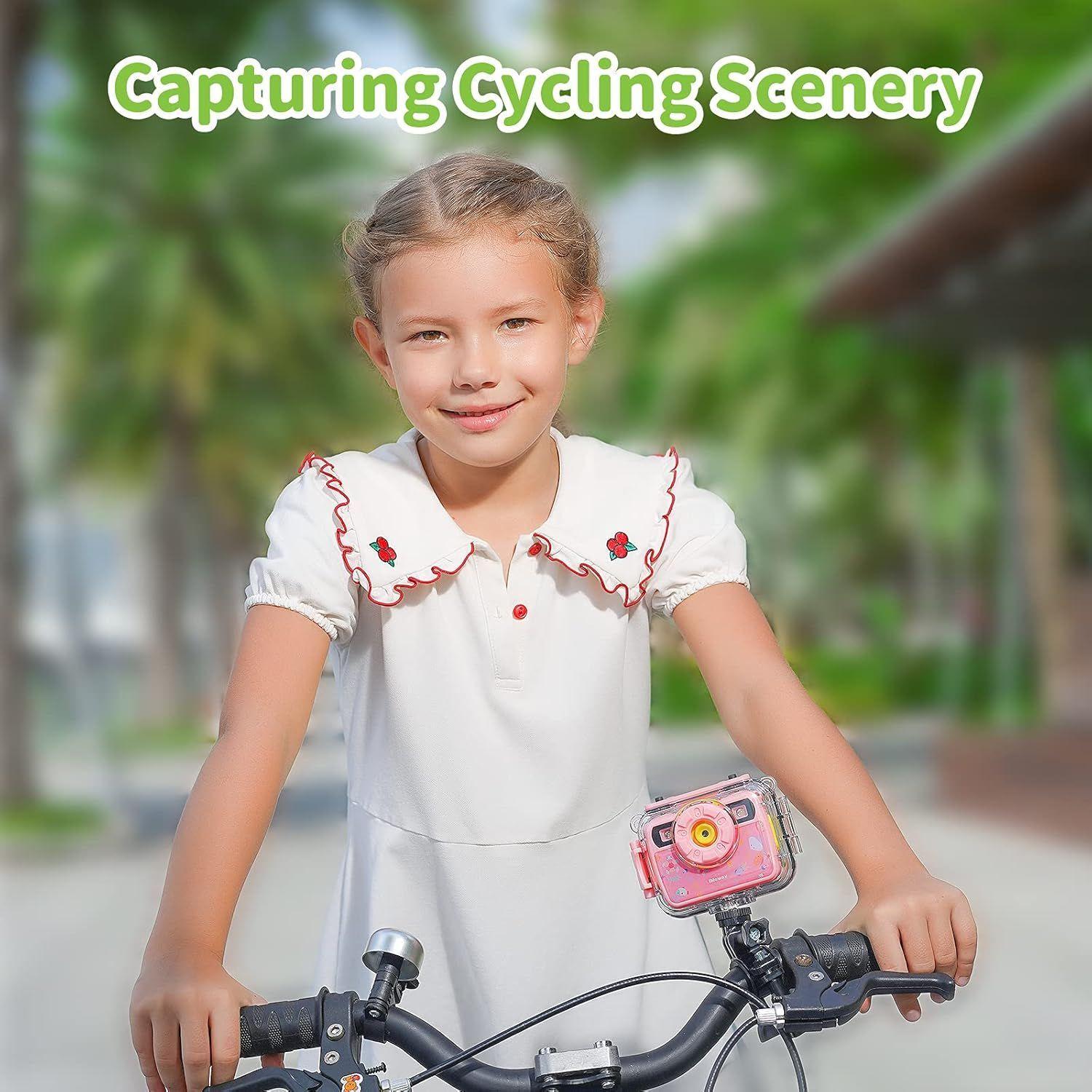 Cámara Fotografica para niños con funda submarina-3