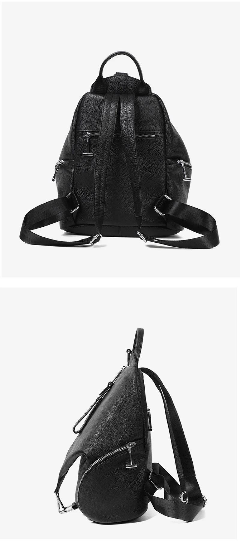 Mochila Negra Con Tachas -2