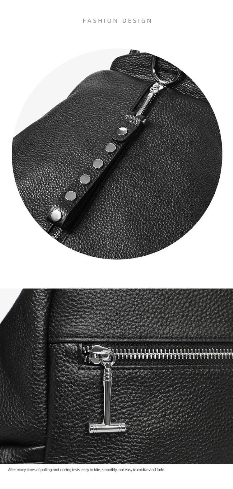 Mochila Negra Con Tachas -4