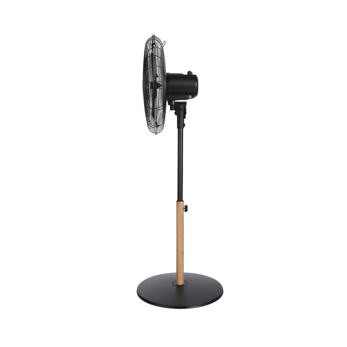Ventilador Pedestal 16" Metal Madera Kzf-1616-1