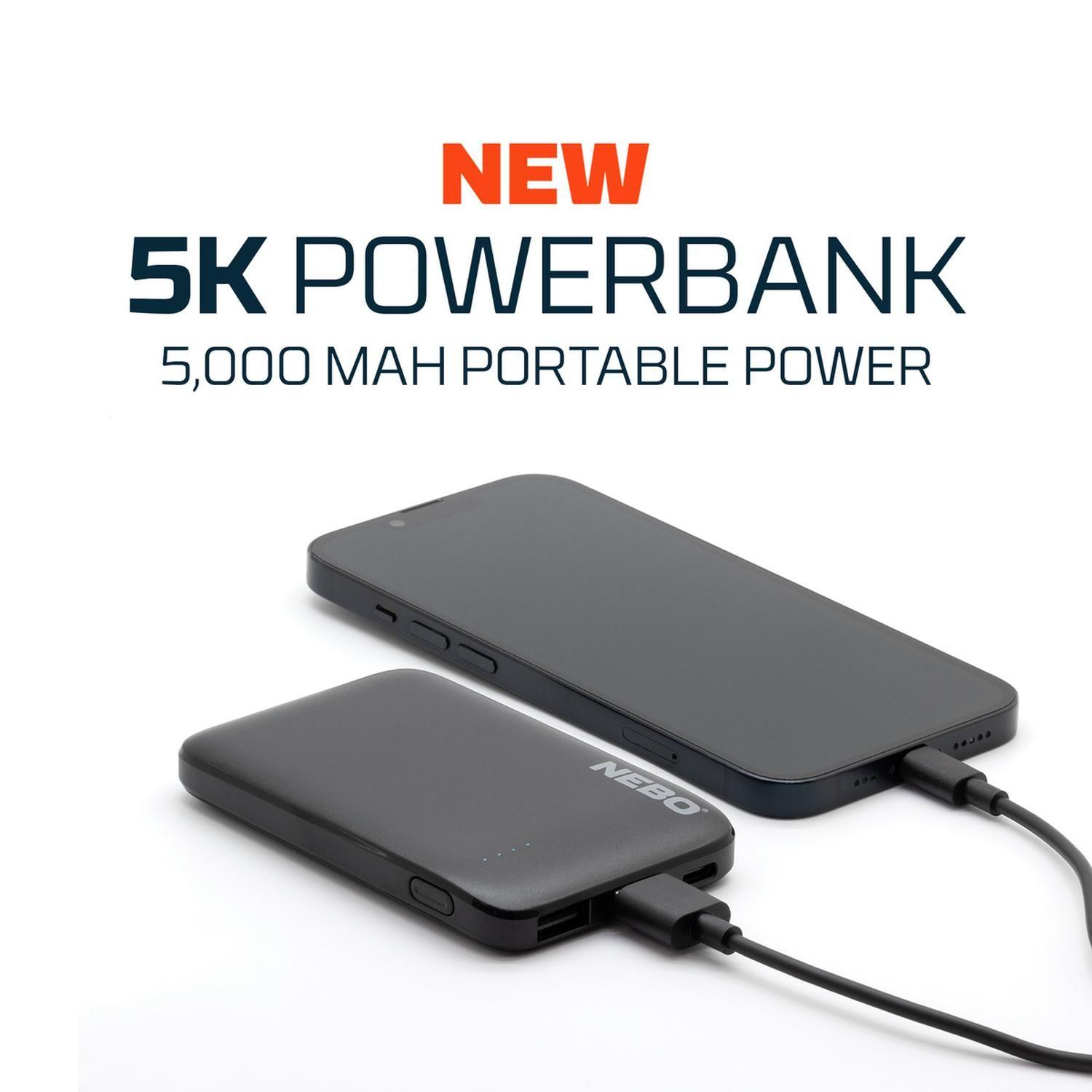 Batería Externa Power Bank Nebo 5000 mAh Power Delivery-9