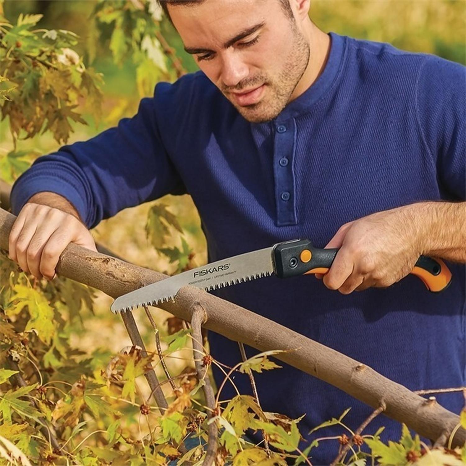 Sierra Serrucho De Poda Plegable 3 Posiciones 25 Cm Fiskars-3