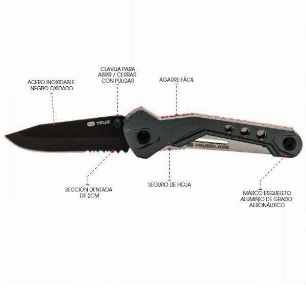 Navaja Plegable de Bolsillo Trueblade - True-2