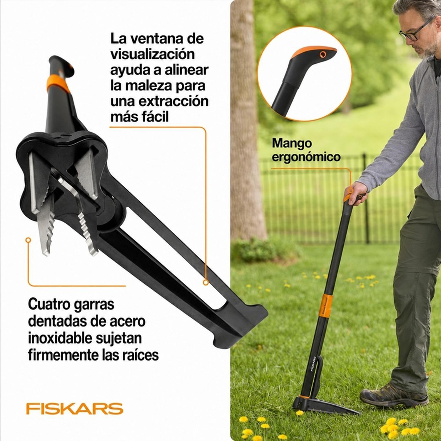 Desmalezador De Pie Sistema Autoeject Fiskars-4