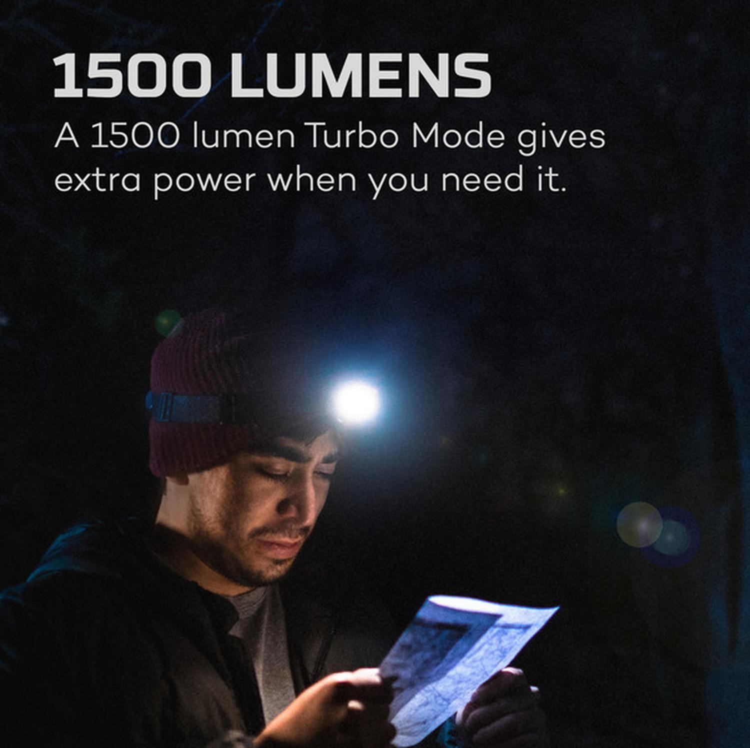 Linterna Frontal Recargable / Flex NEBO Einstein™ 1500 Lúmenes-1