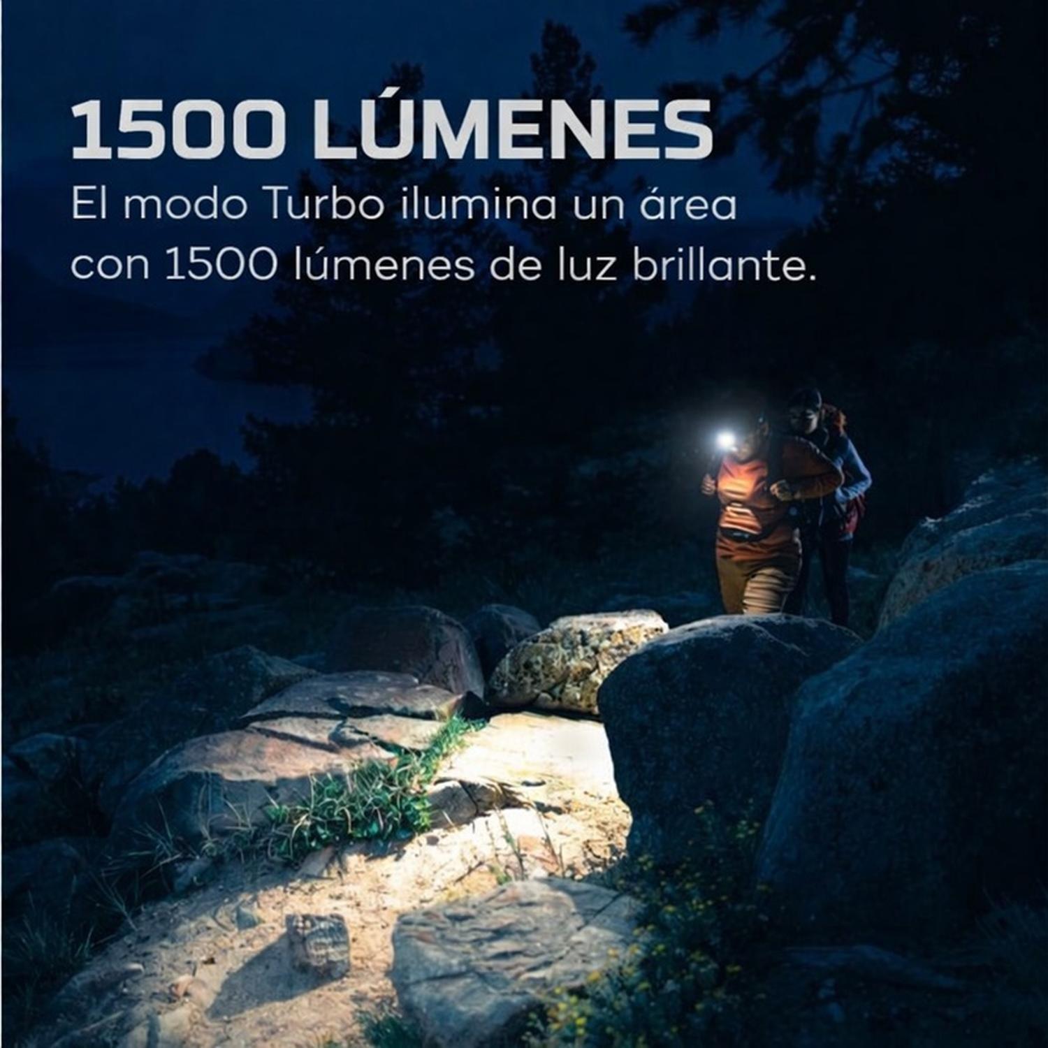 Linterna Frontal Recargable NEBO Transcend 1500 Lúmenes-2