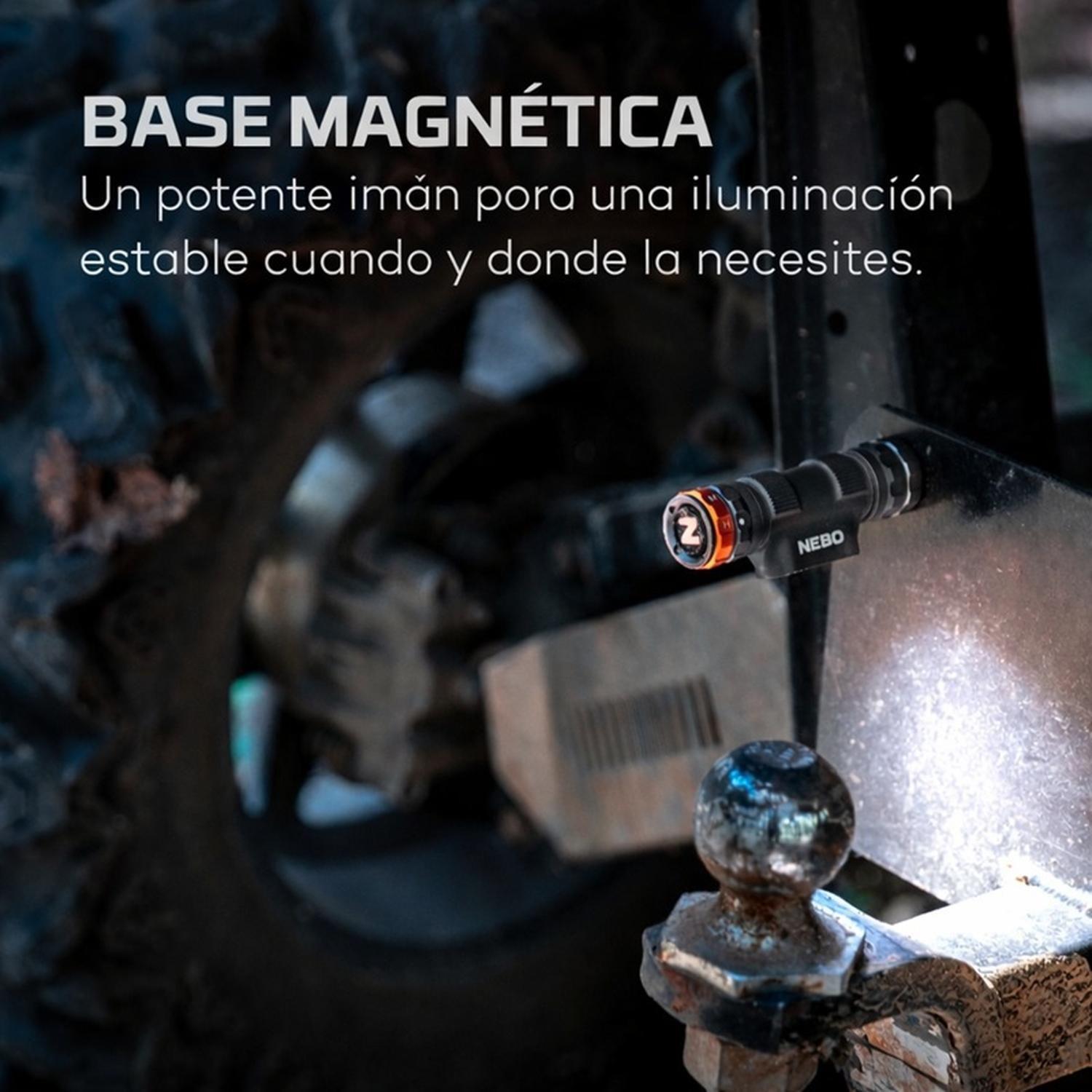 Linterna Frontal Recargable NEBO Transcend 1500 Lúmenes-4