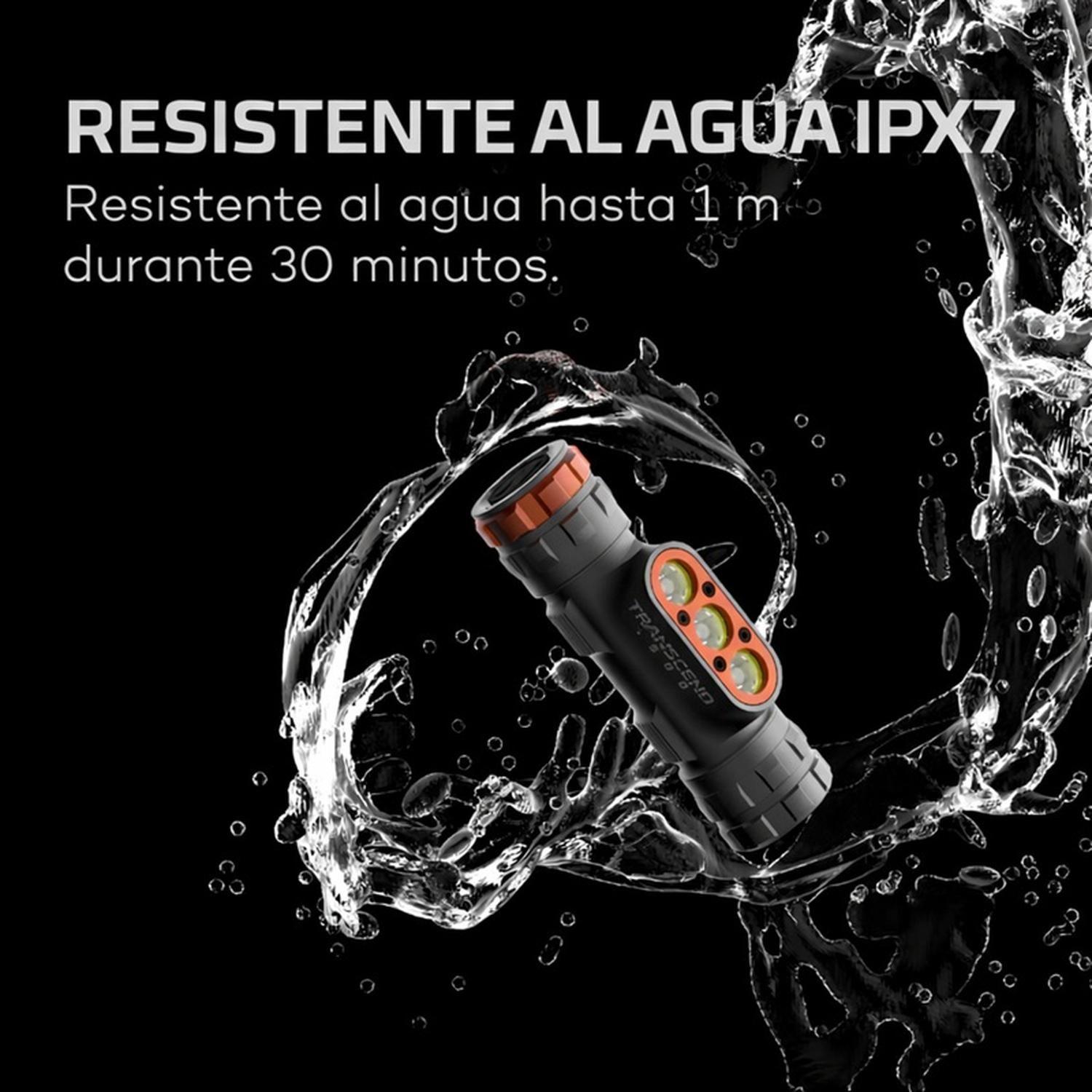 Linterna Frontal Recargable NEBO Transcend 1500 Lúmenes-6