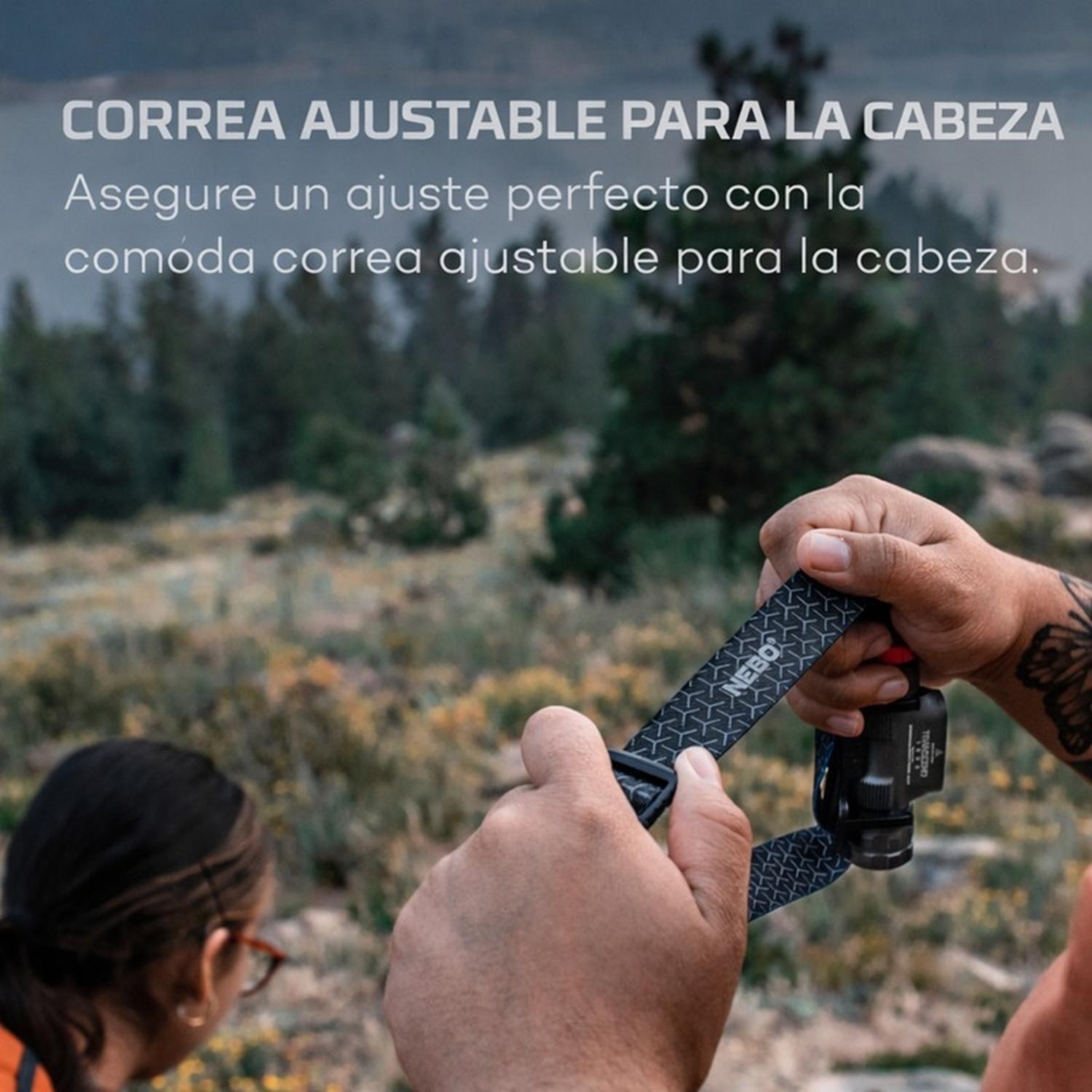 Linterna Frontal Recargable NEBO Transcend 1500 Lúmenes-7