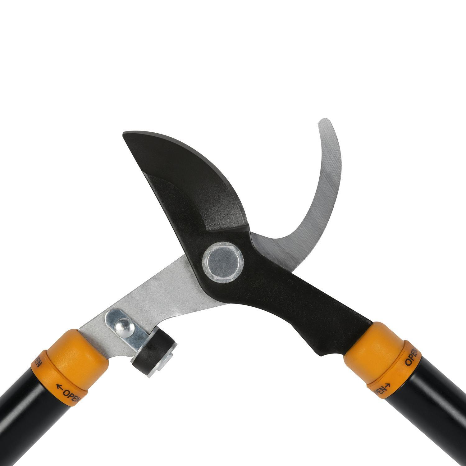 Tijerón de podar Cortarramas Extensible Fiskars corte angular-3