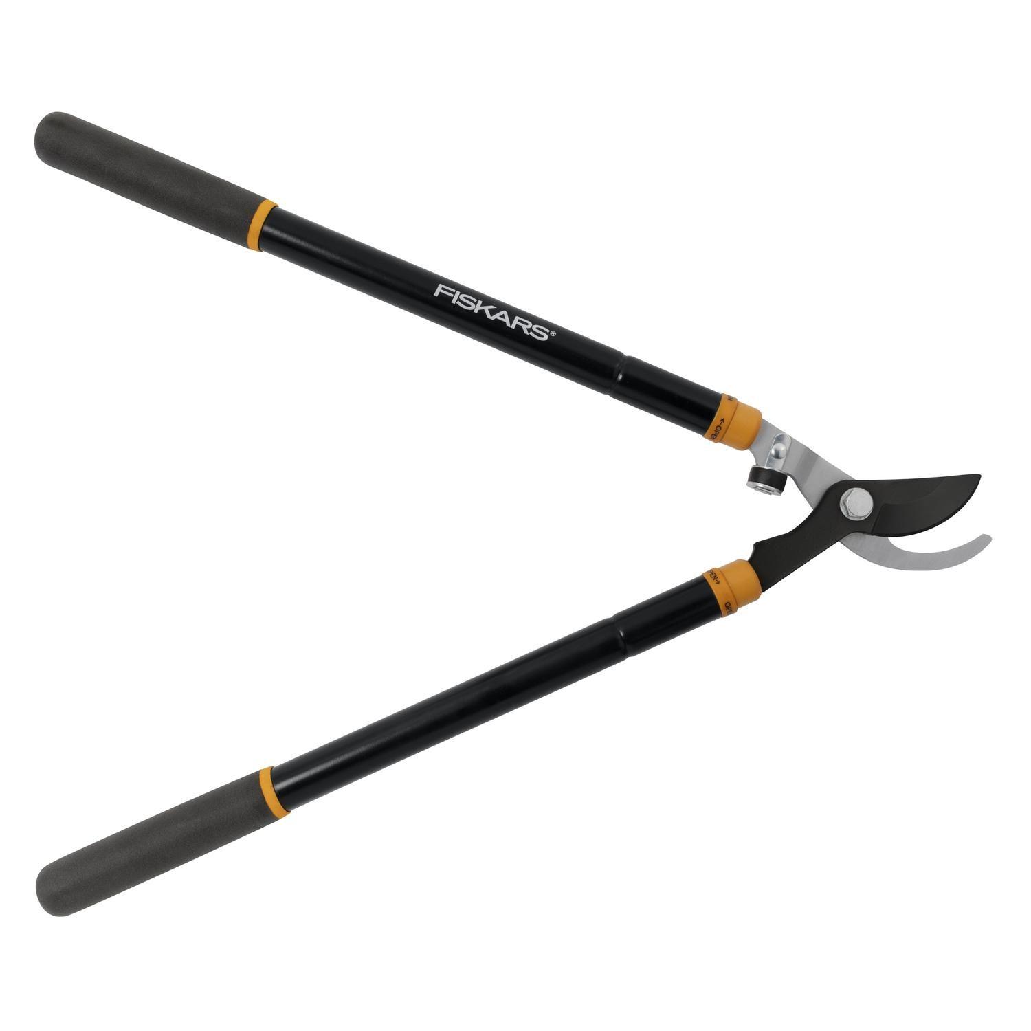 Tijerón de podar Cortarramas Extensible Fiskars corte angular-4