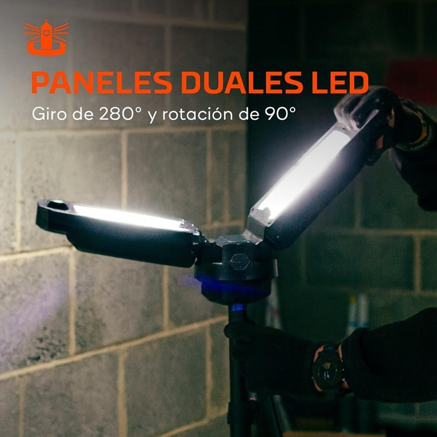 Luz de Trabajo Led Trípode Recargable NEBO 4K 4000 Lúmenes-2