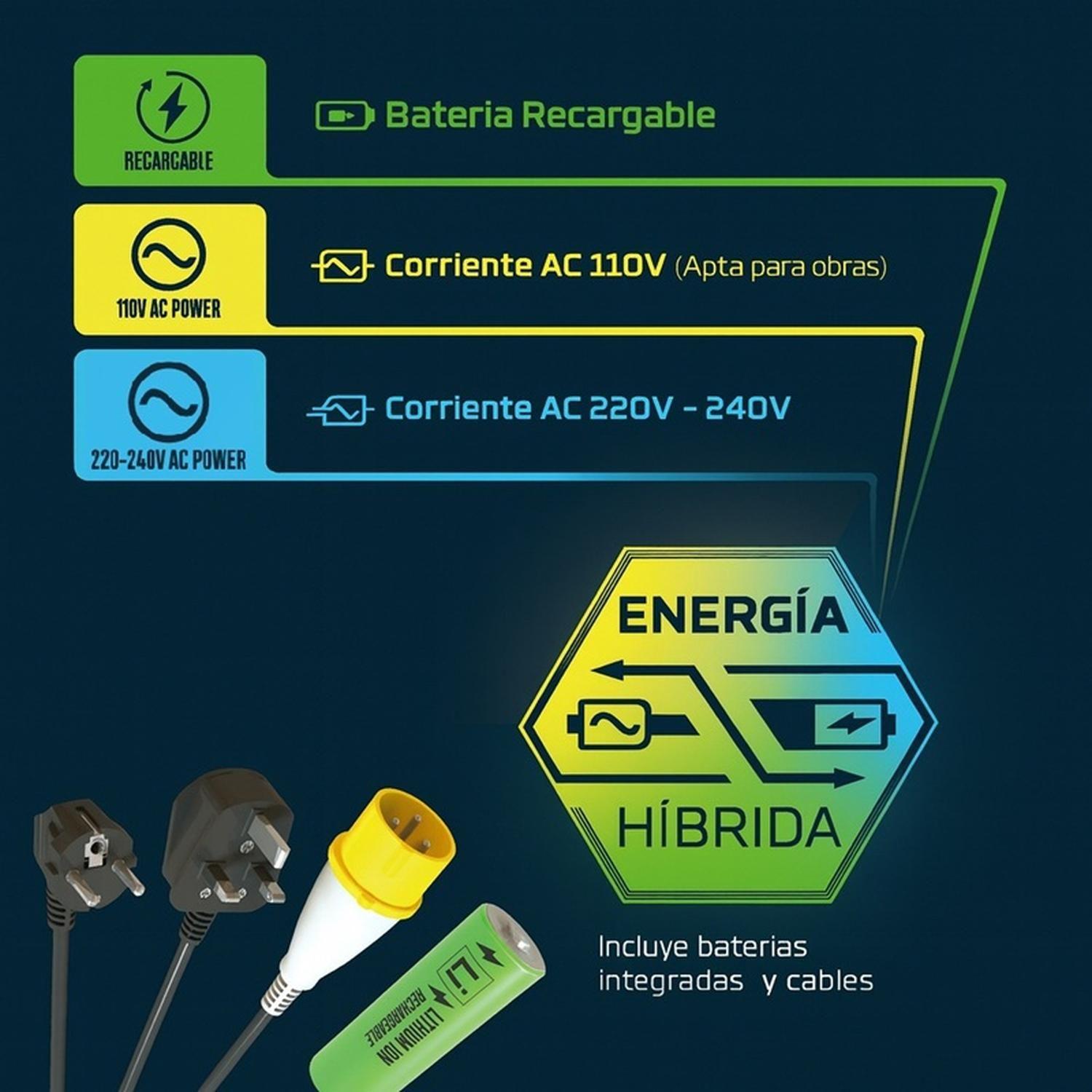 Luz de Trabajo Led Trípode Recargable NEBO 4K 4000 Lúmenes-4
