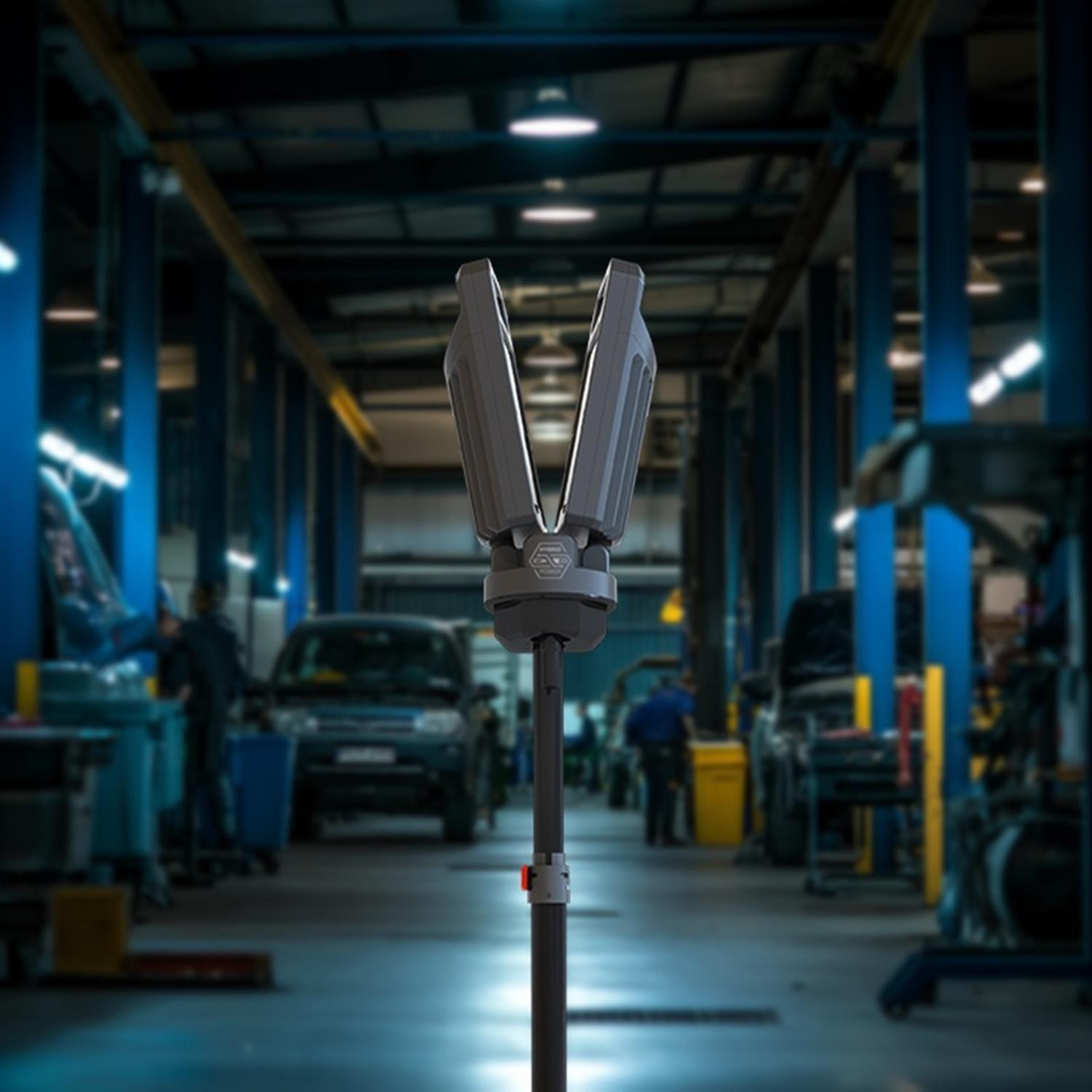 Luz de Trabajo Led Trípode Recargable NEBO 4K 4000 Lúmenes-8