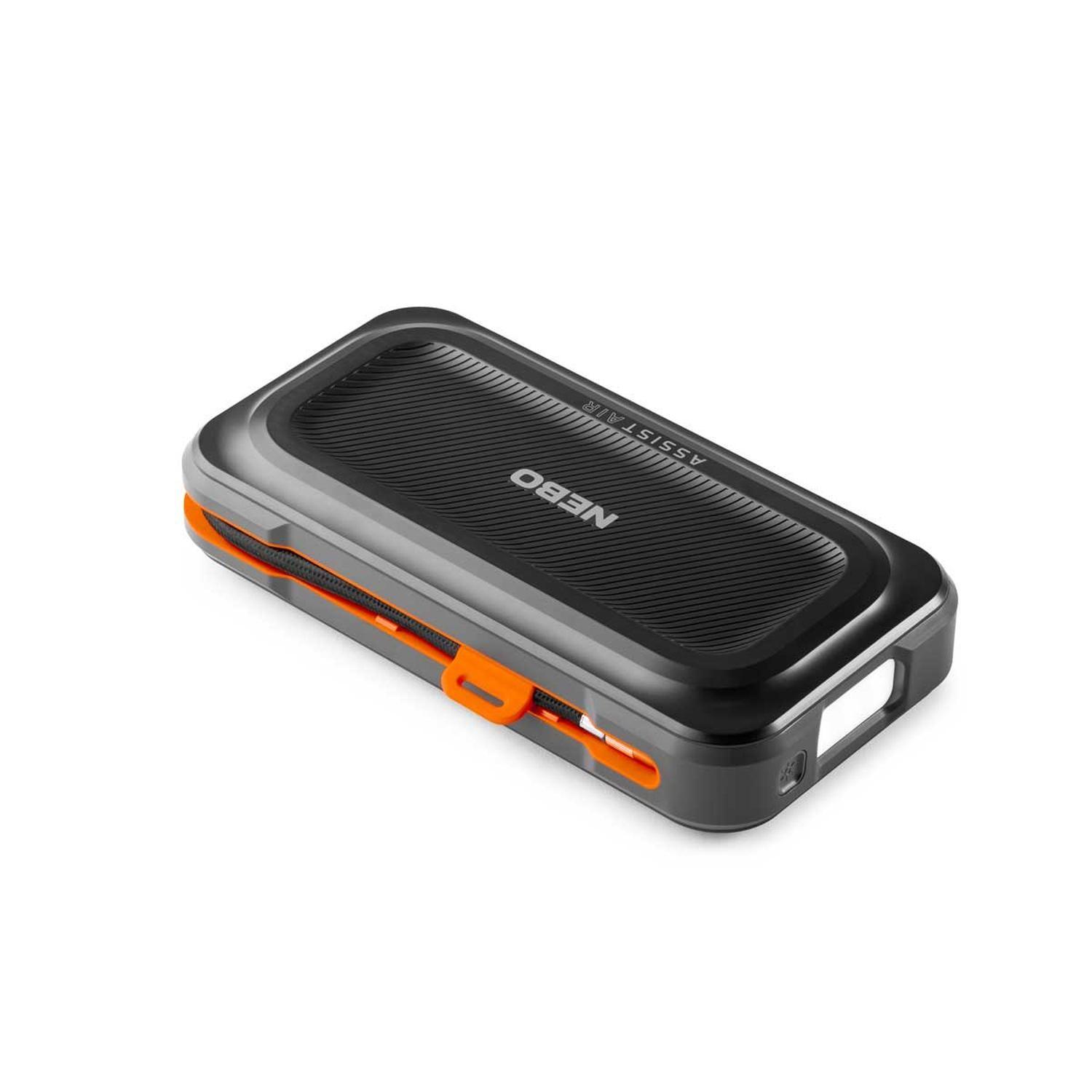 Partidor Batería de Auto 1500A Nebo con Compresor de Aire-9