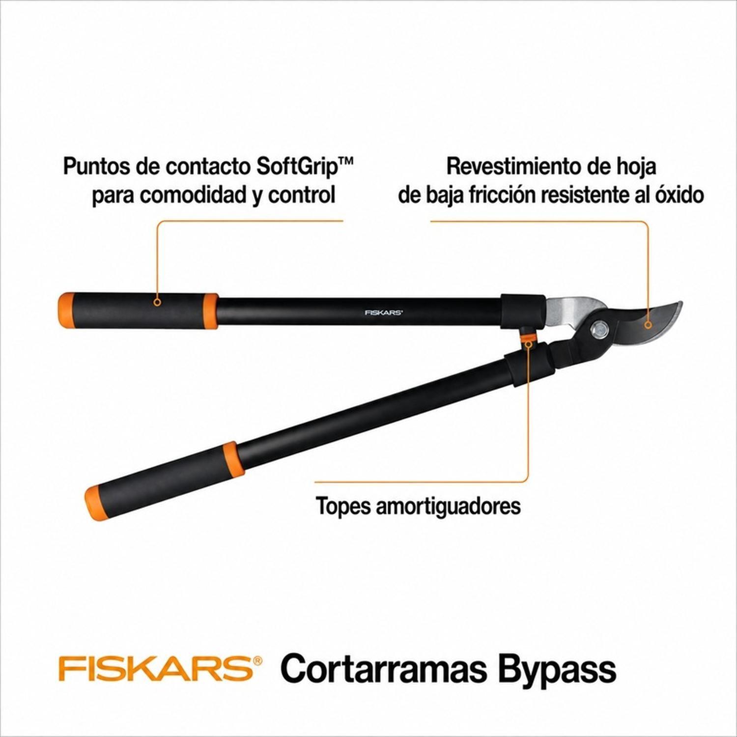 Tijerón de Podar Fiskars Cortarramas Corte Bypass 3,8 cm-3