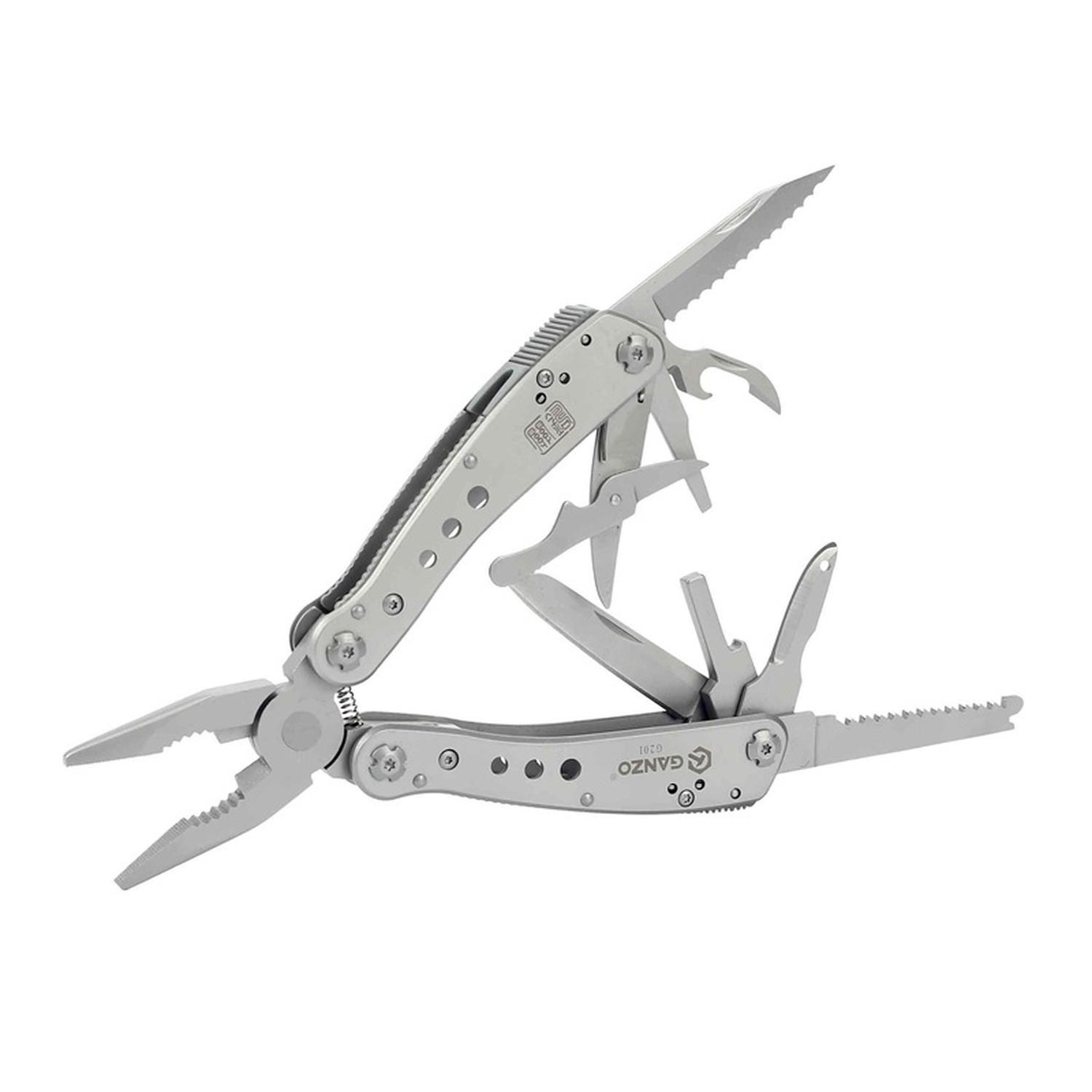 Alicate Multiherramienta Ganzo G201 25 En 1 Acero 440C Con Funda-4