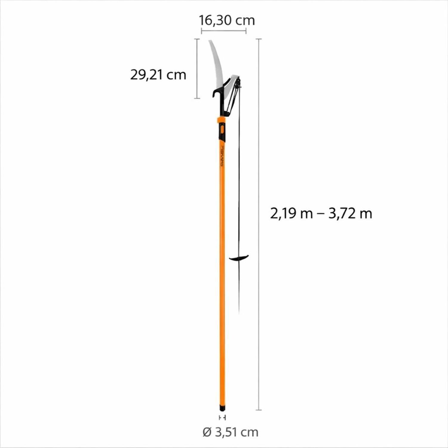 Podador Extensible Fiskars a 3,7 M Con Sierra De Poda 30Cm-6