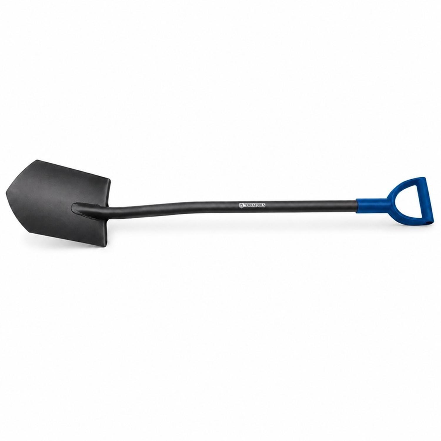 Pala Punta De Huevo TerraTools Acero Carbono Mango tipo D-0
