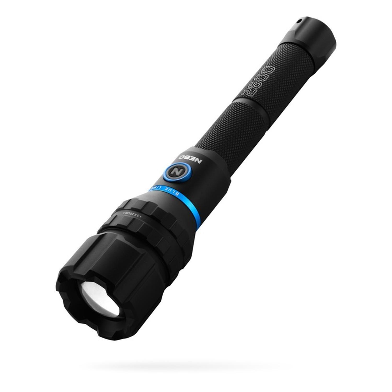 Linterna Recargable NEBO BLUELINE 2600 Lúmenes + Power Bank-0