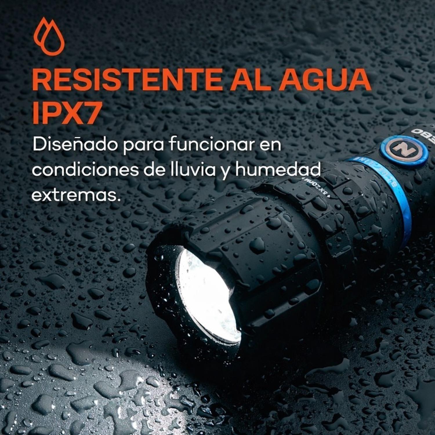 Linterna Recargable NEBO BLUELINE 2600 Lúmenes + Power Bank-5