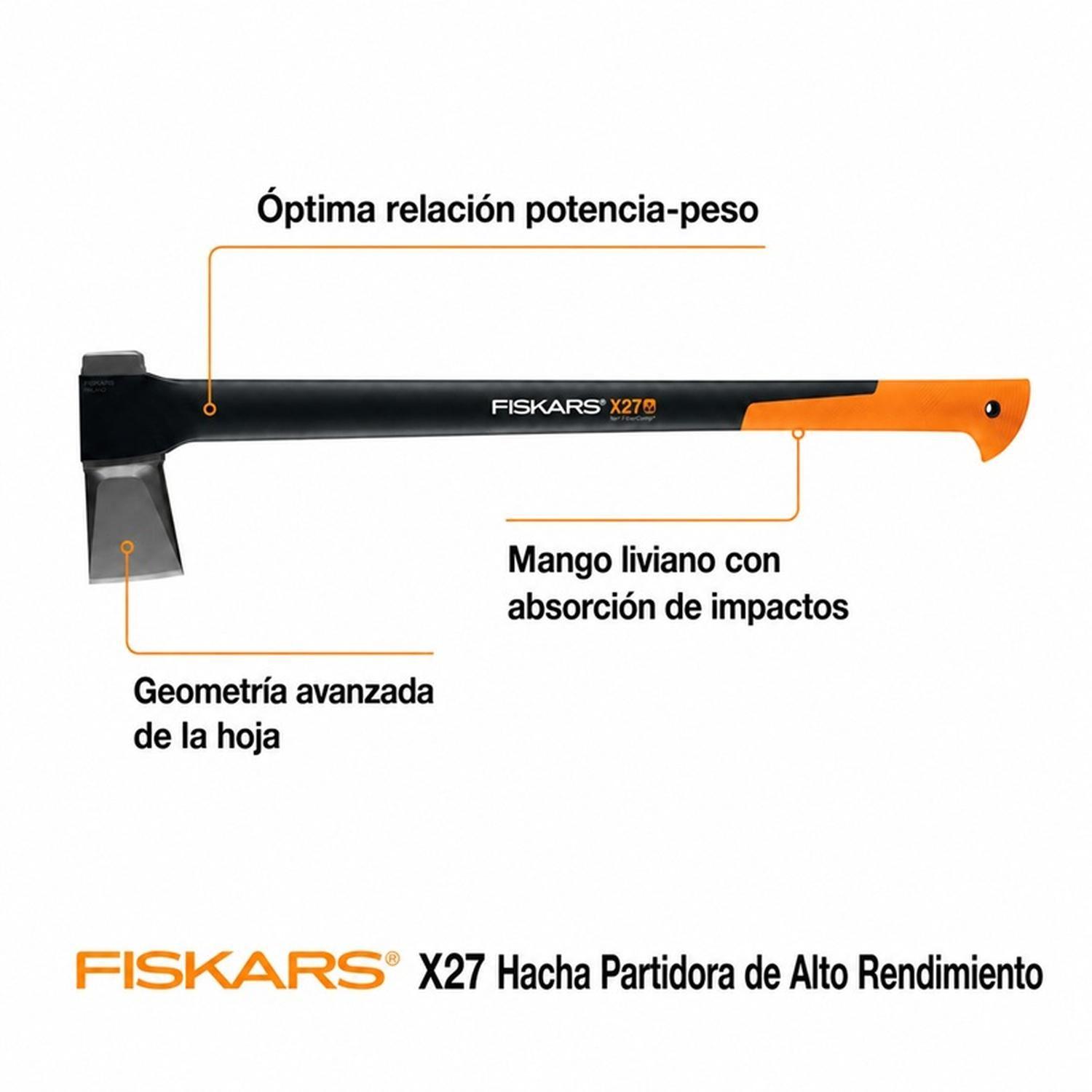 Hacha Partidora Fiskars Serie X27 (91 Cm)-2