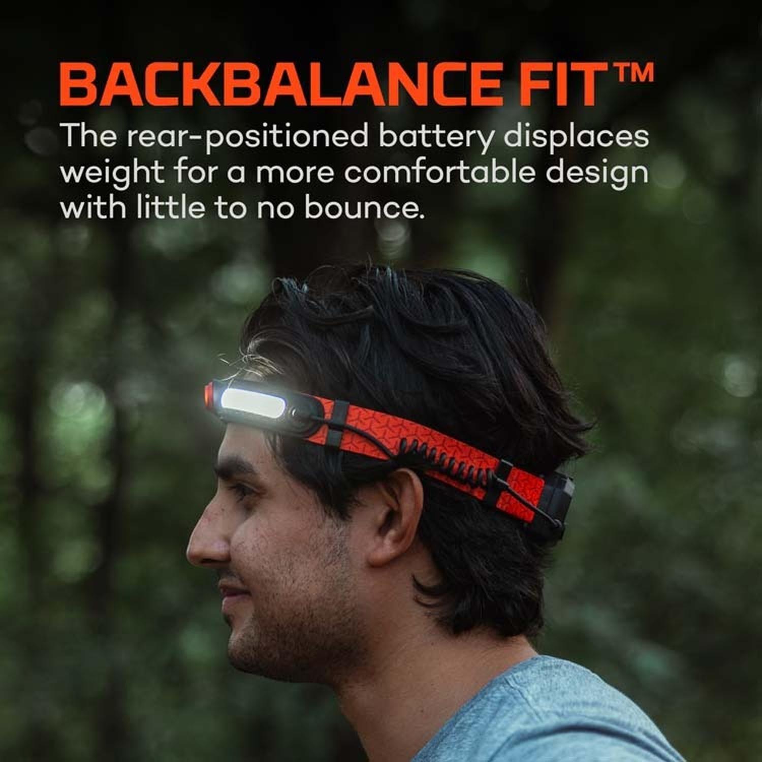 Linterna Frontal Recargable/Pilas NEBO CURVBEAM 600 Lúmenes-4