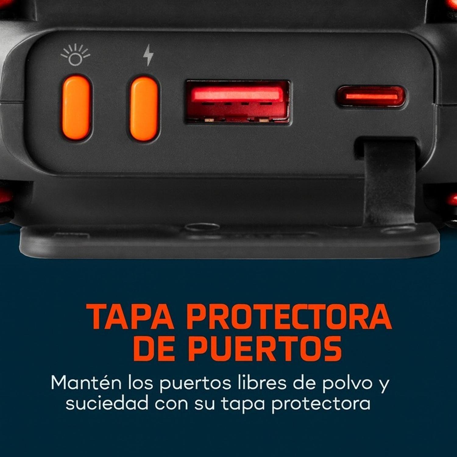 Batería Externa Nebo Rambler 20000 mAh con Luz LED-7