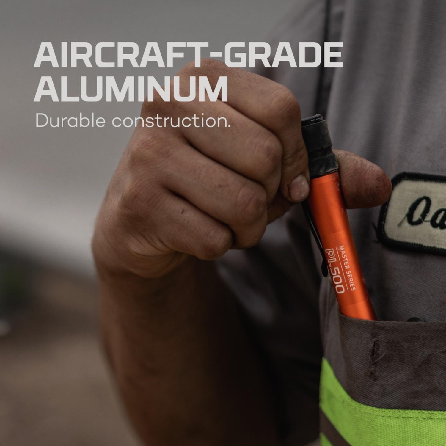 Linterna Tipo Lápiz Recargable Nebo Master Serie 500 Lumenes-3