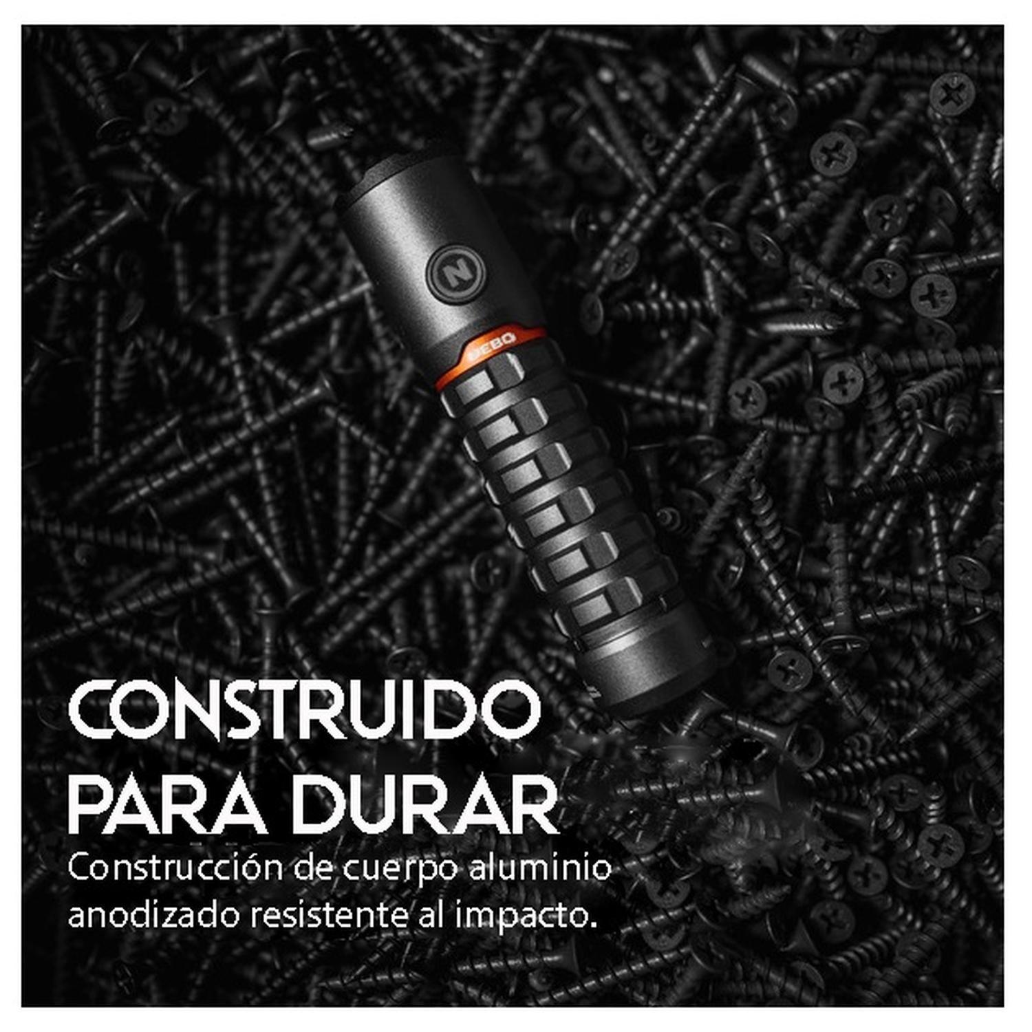 Linterna de Bolsillo Recargable NEBO Torchy 2K Lúmenes-5