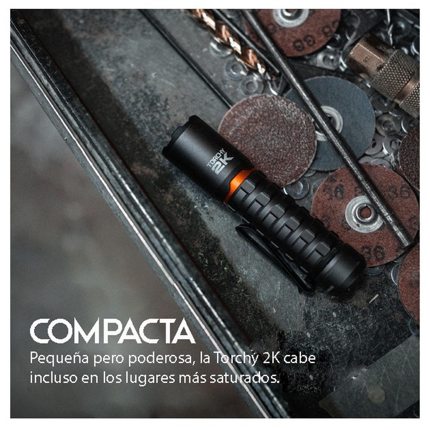 Linterna de Bolsillo Recargable NEBO Torchy 2K Lúmenes-8